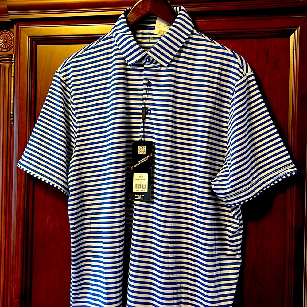 Brand New Head Golf UV Protection, Memory Stretch, Moisture Wicking Cooling Polo
